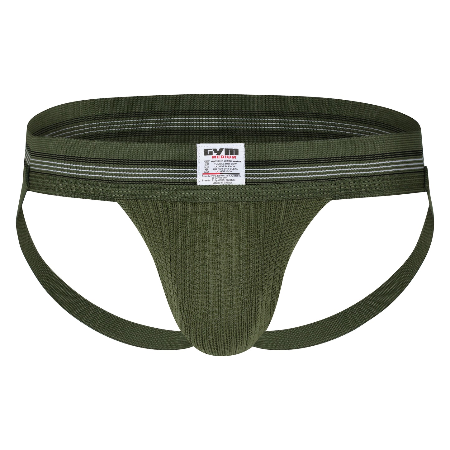 **NEW GYM Old School 2.0 Jockstrap with 2" Waistband (1-Pack)