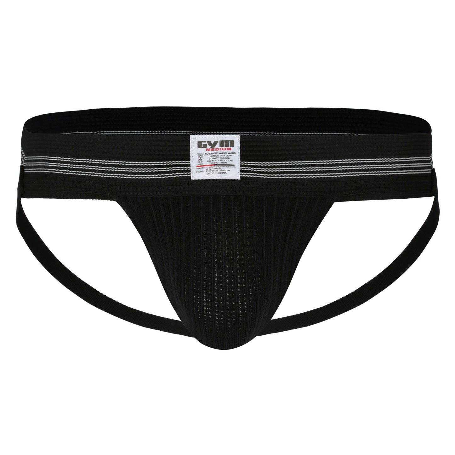 **NEW GYM Old School 2.0 Jockstrap with 2" Waistband (1-Pack)