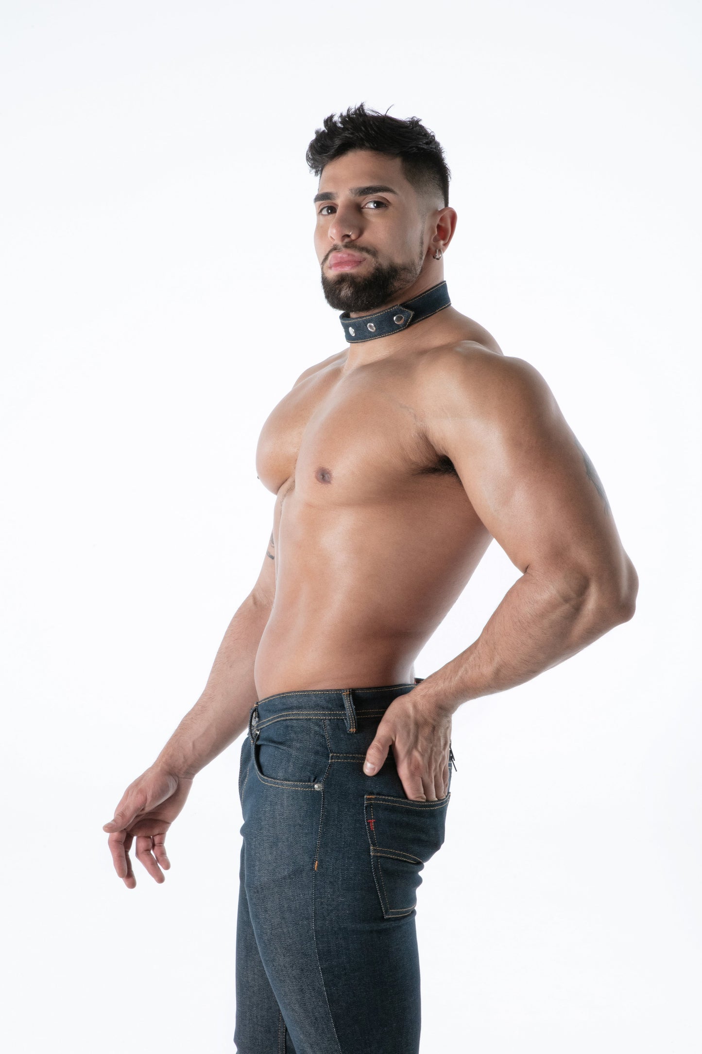 TOF Paris Raw Denim Collar