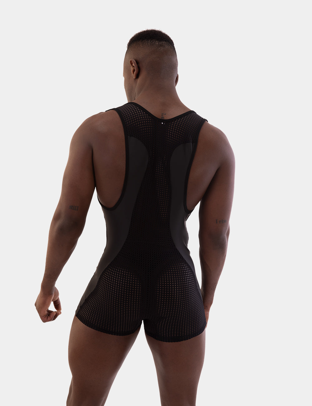 Barcode Berlin See-Through Mesh Singlet Sanke