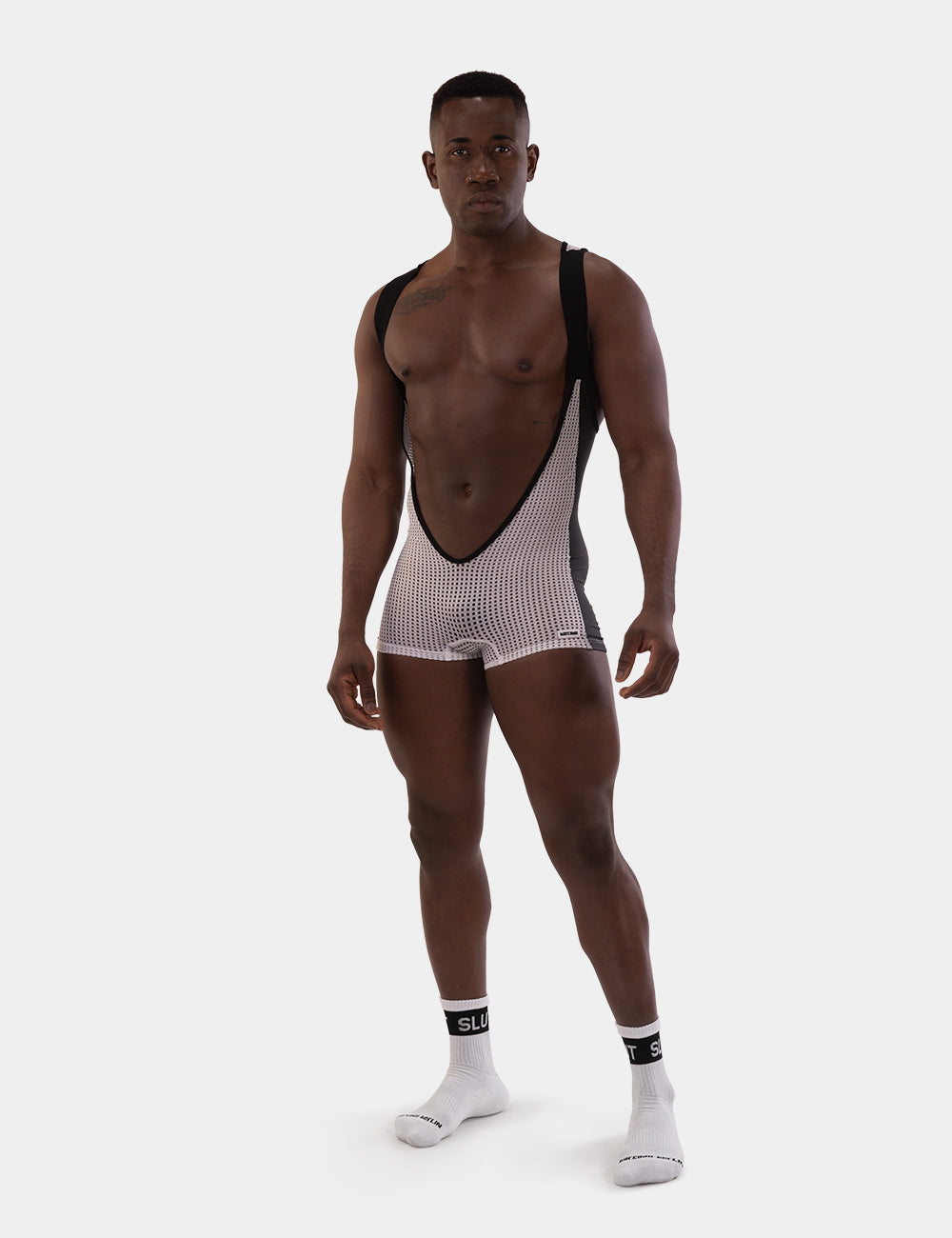 Barcode Berlin See-Through Mesh Singlet Sanke