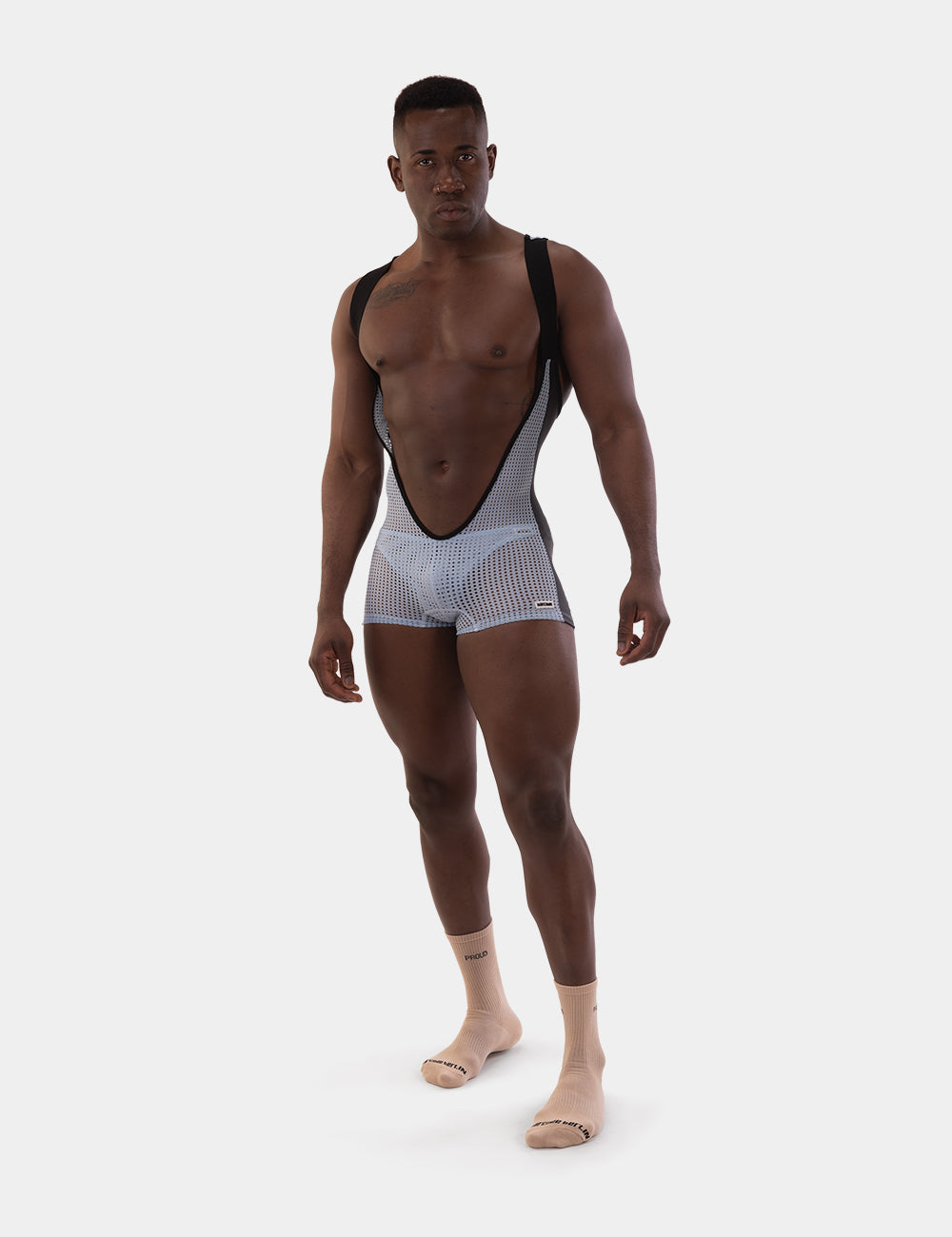 Barcode Berlin See-Through Mesh Singlet Sanke