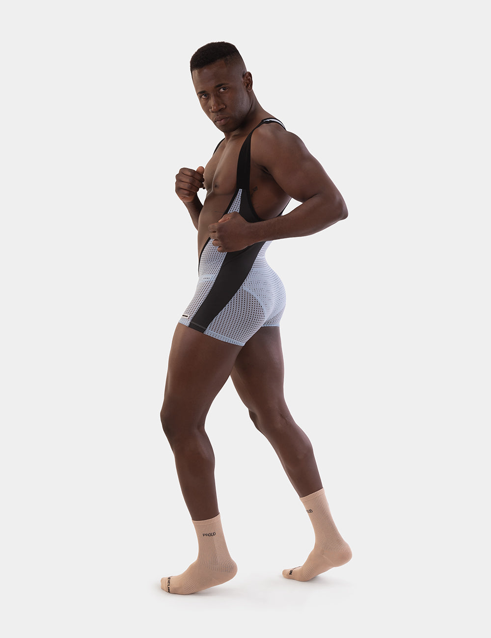 Barcode Berlin See-Through Mesh Singlet Sanke