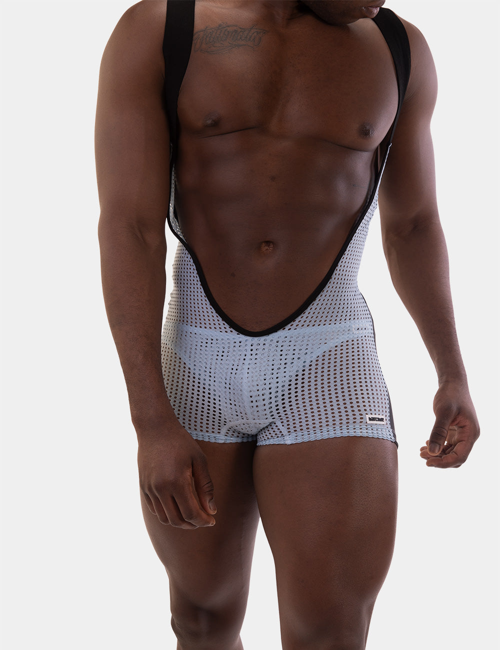Barcode Berlin See-Through Mesh Singlet Sanke