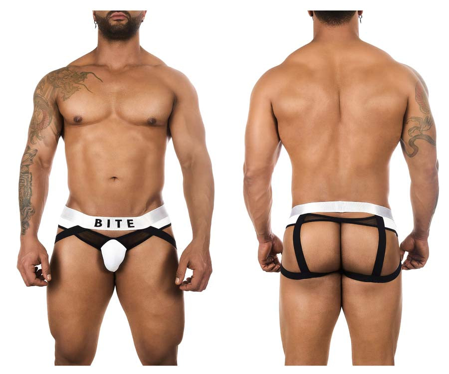 Bite Wear Tuxedo Banana Jockstrap BW2023108