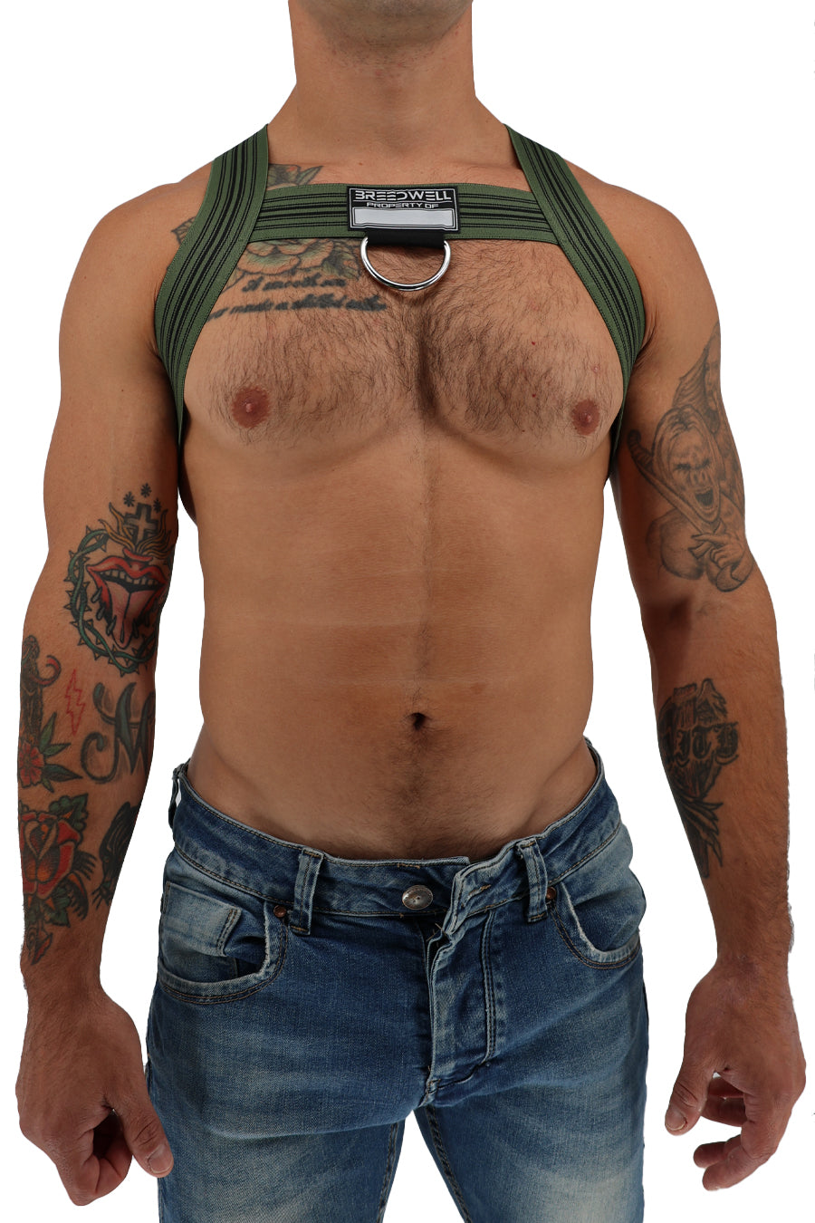Breedwell Classic Elastic Bulldog Harness