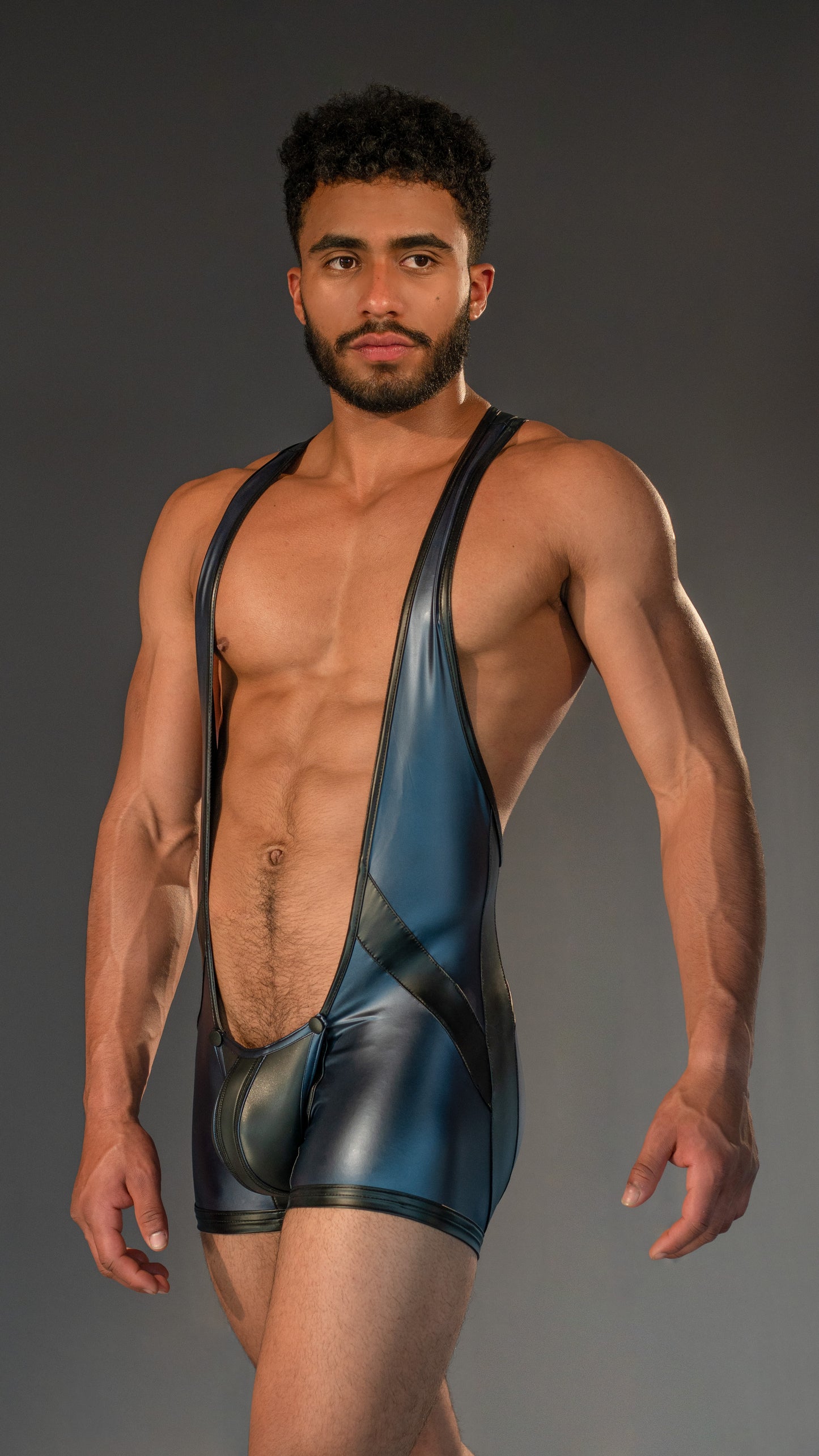 Dale Mas Rebel Wrestling Singlet