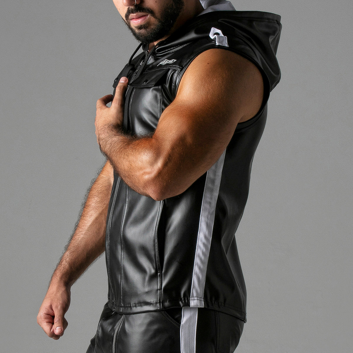 Locker Gear Massive Rude Leatherette Hoody