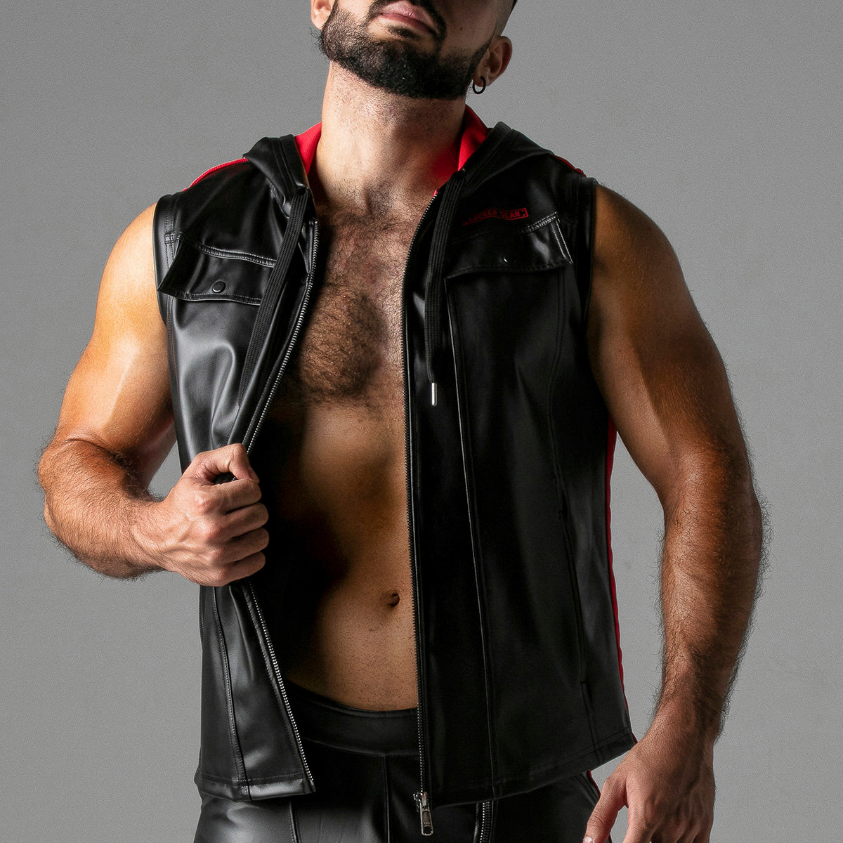 Locker Gear Massive Rude Leatherette Hoody