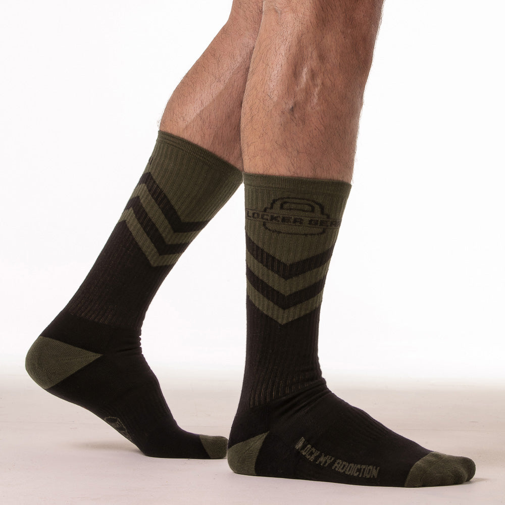 Locker Gear Padlock Knee-High Socks