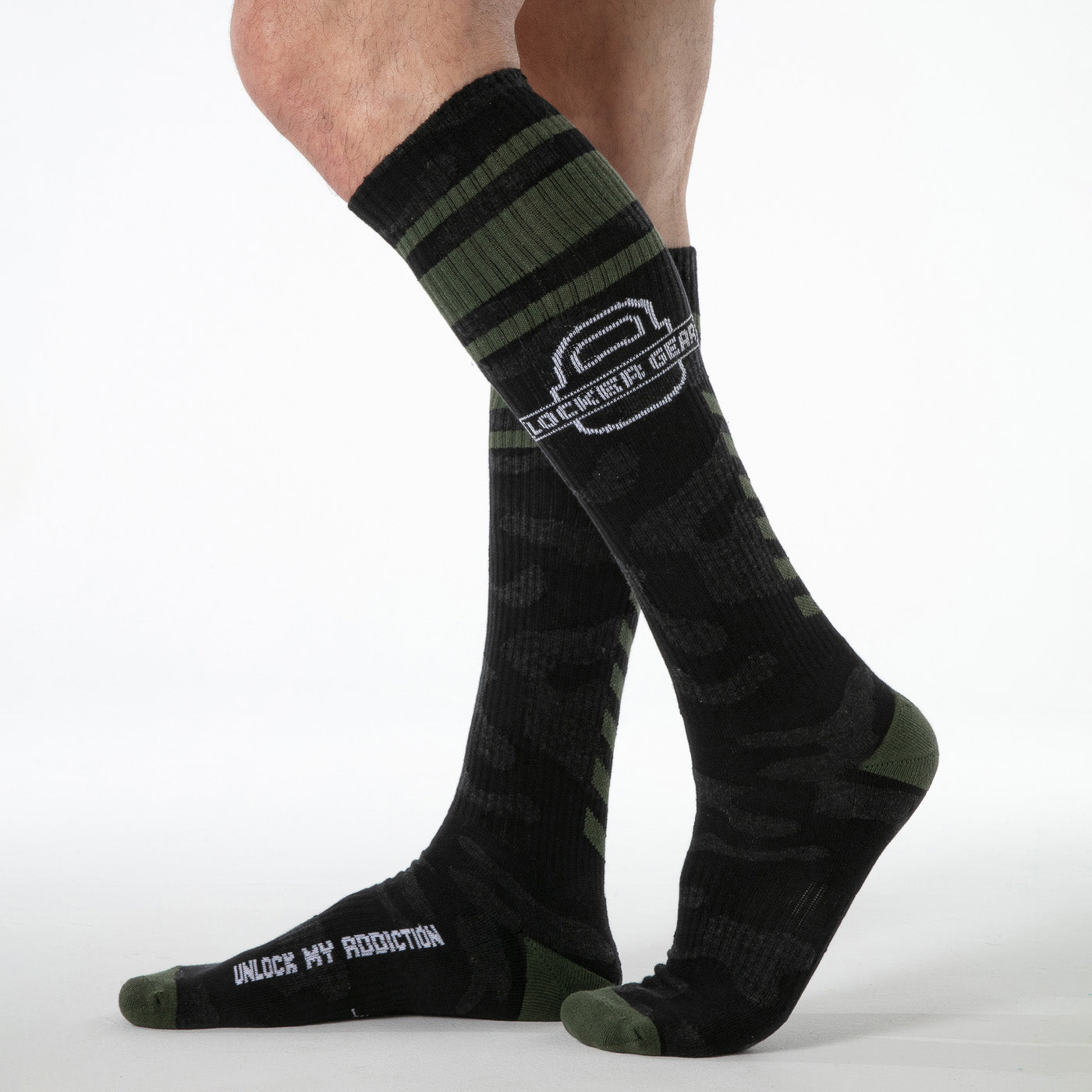 Locker Gear Full Military Knee High Socks