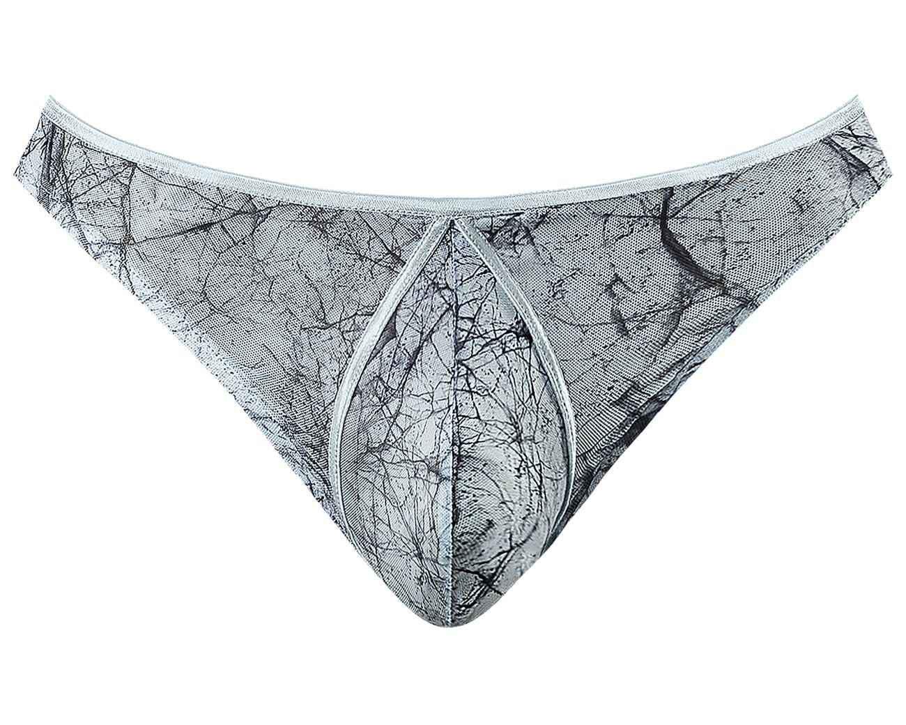 Male Power Marble Mesh Mini Moonshine Jock Brief 304-290
