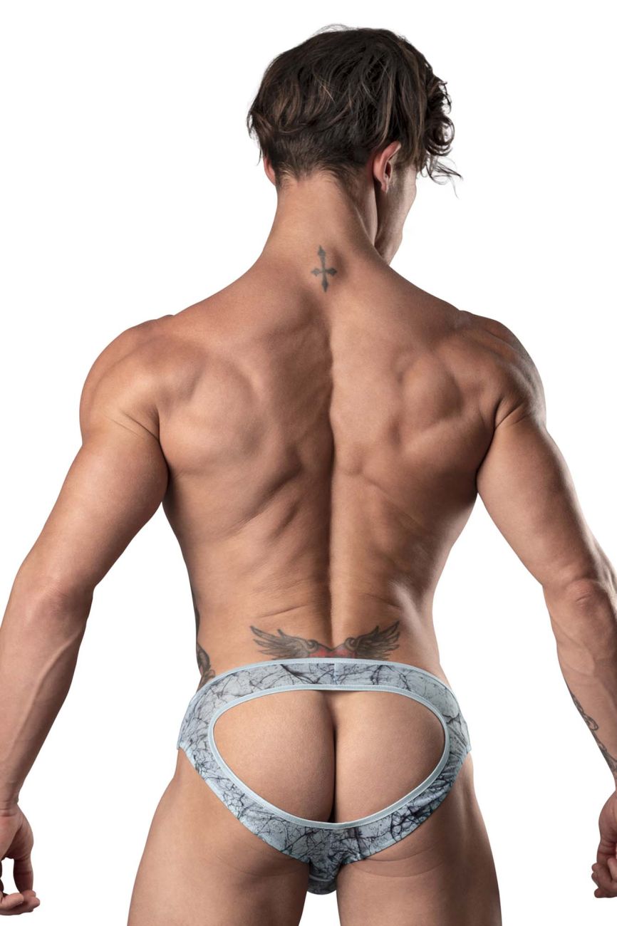 Male Power Marble Mesh Mini Moonshine Jock Brief 304-290