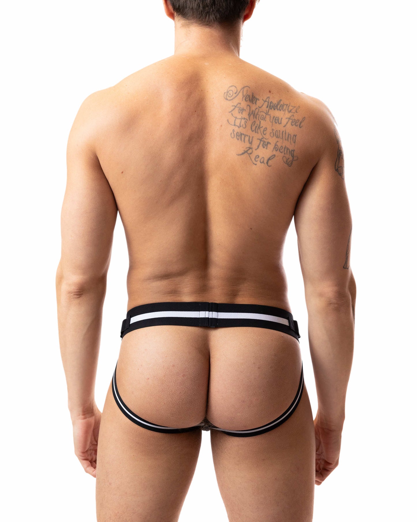 Nasty Pig Varsity Jockstrap in Black