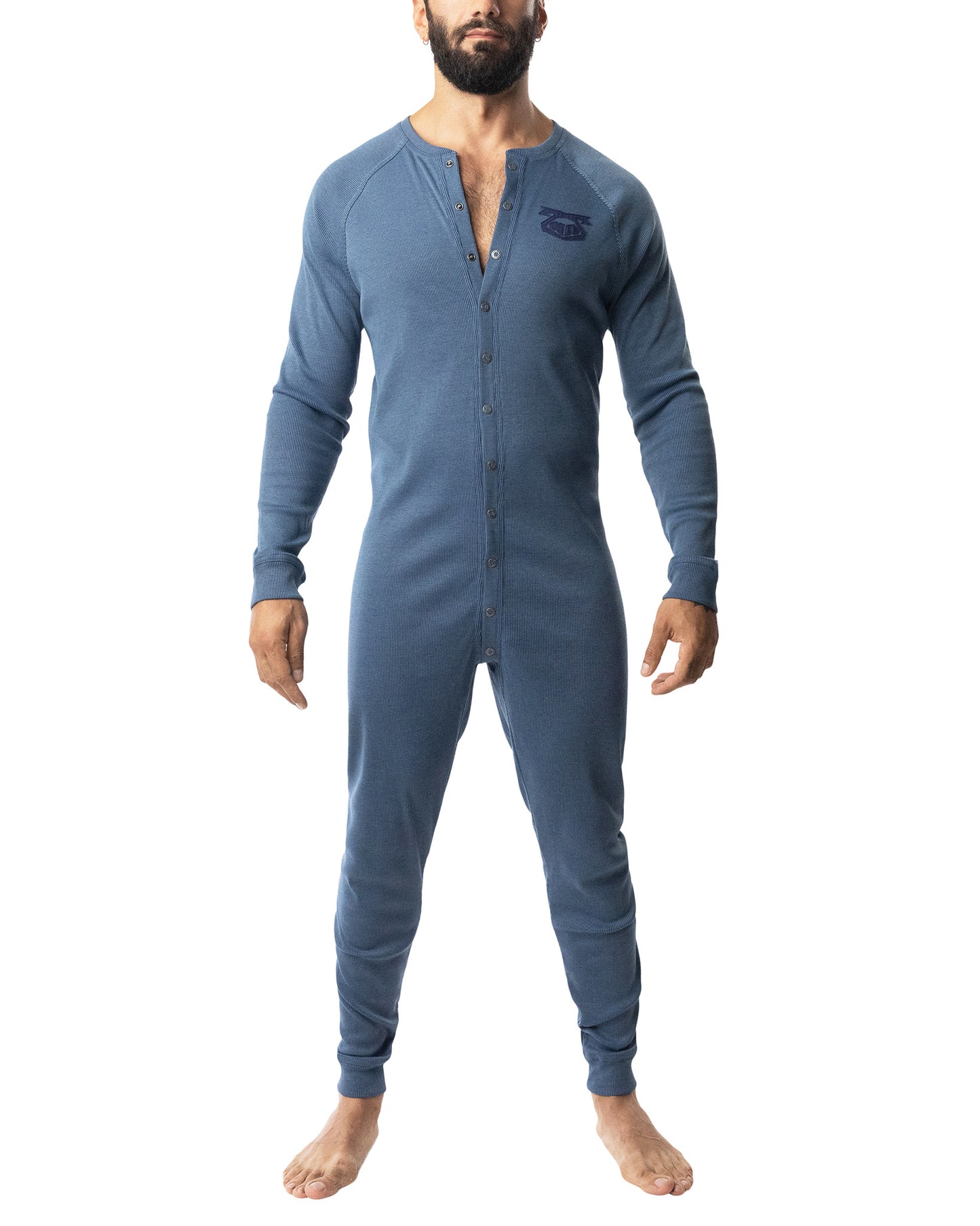 Nasty Pig Union Suit 2.0 in Midnight Navy and Blue Steel