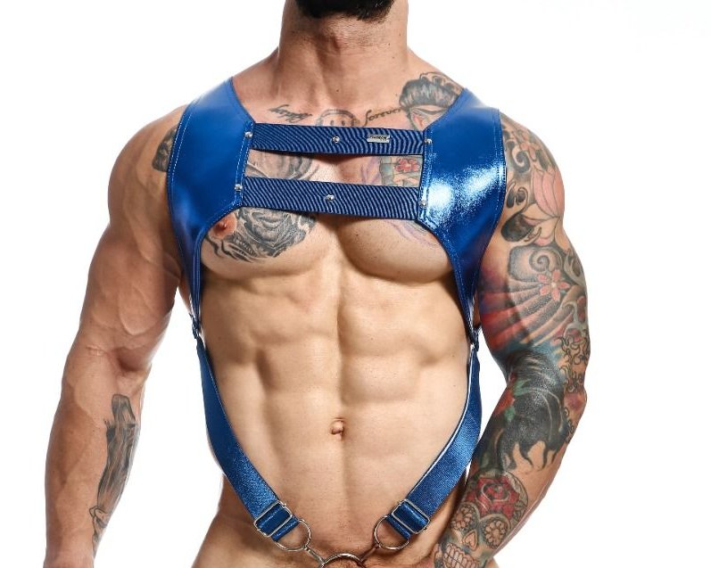 Male Basics Crop Top C-Ring Harness