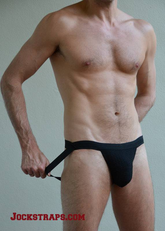 ActiveMan Swimmer Jockstrap with 1 1/4 Inch Waistband Activeman