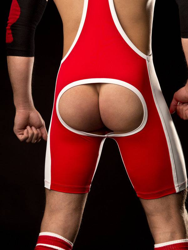 Barcode Berlin Backless Wrestling Singlet Barcode Berlin