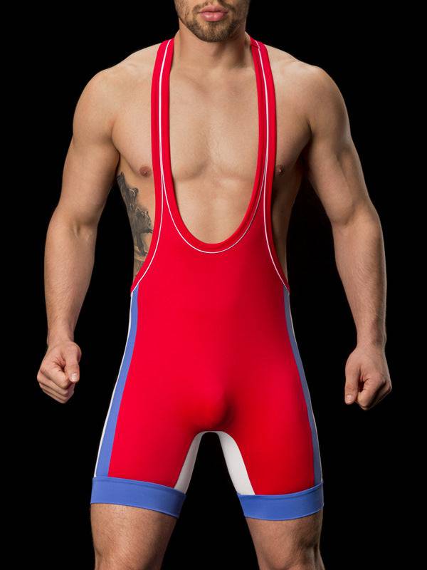 Barcode Berlin Backless Wrestling Singlet Kolja - Jockstraps.com