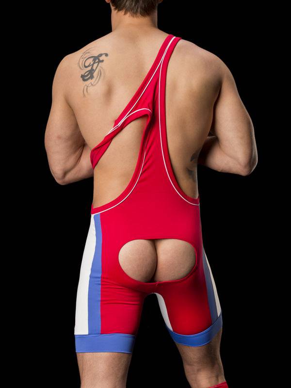 Barcode Berlin Backless Wrestling Singlet Kolja - Jockstraps.com