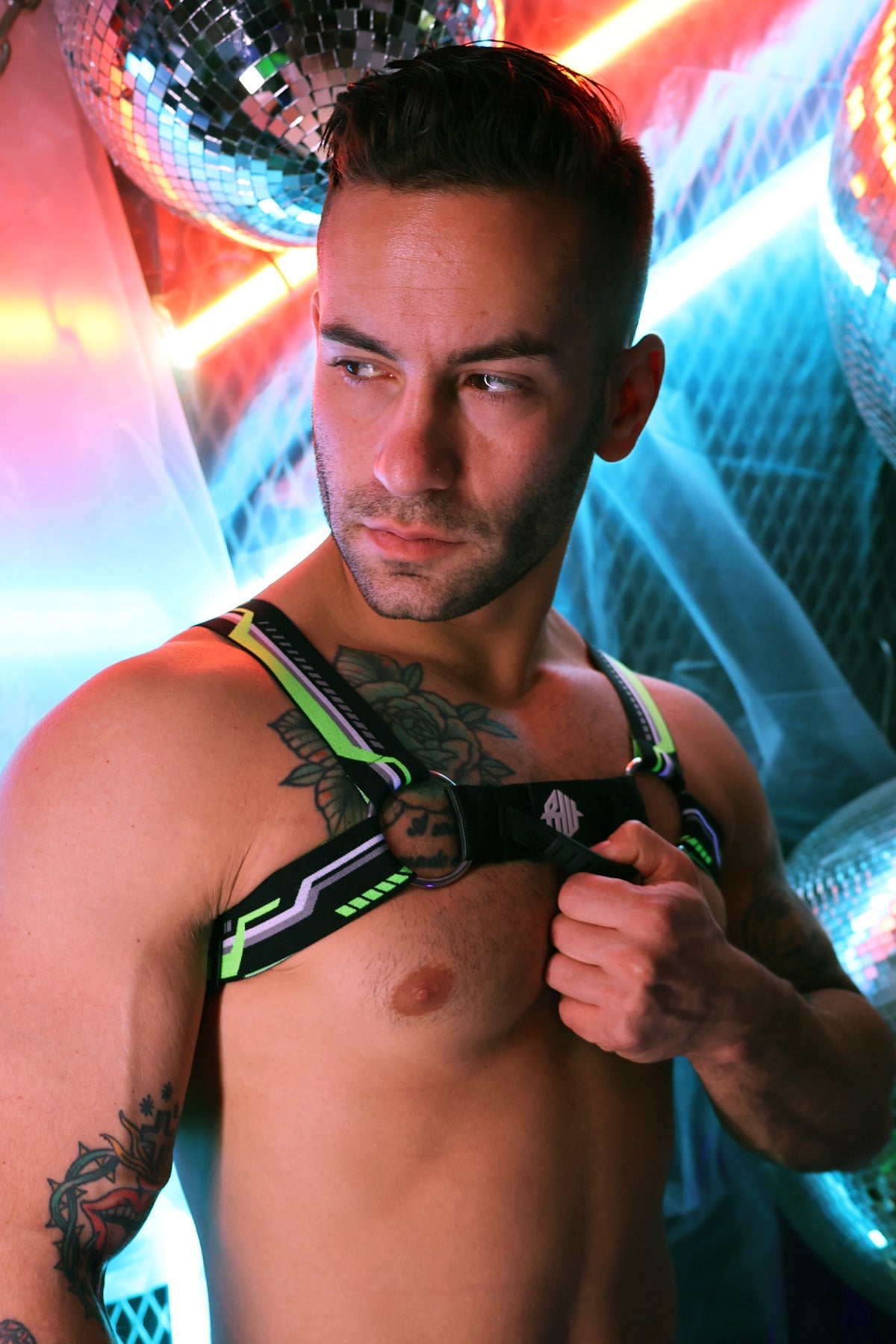 Breedwell Cyber Nights Harness - Jockstraps.com