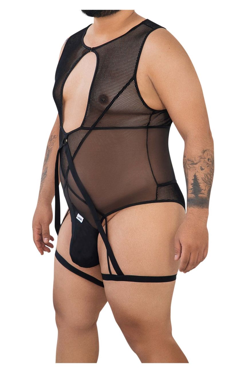 Candyman 99650 Mesh Bodysuit Color Black - Jockstraps.com