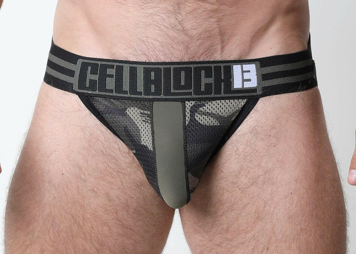 Cellblock 13 Ajax Camo Mesh Jockstrap - Jockstraps.com