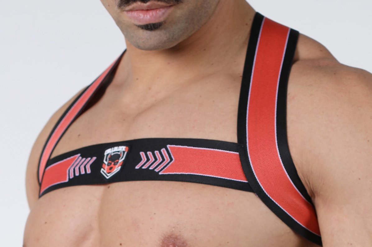 Cellblock 13 Kennel Club Spitfire Elastic Harness - Jockstraps.com