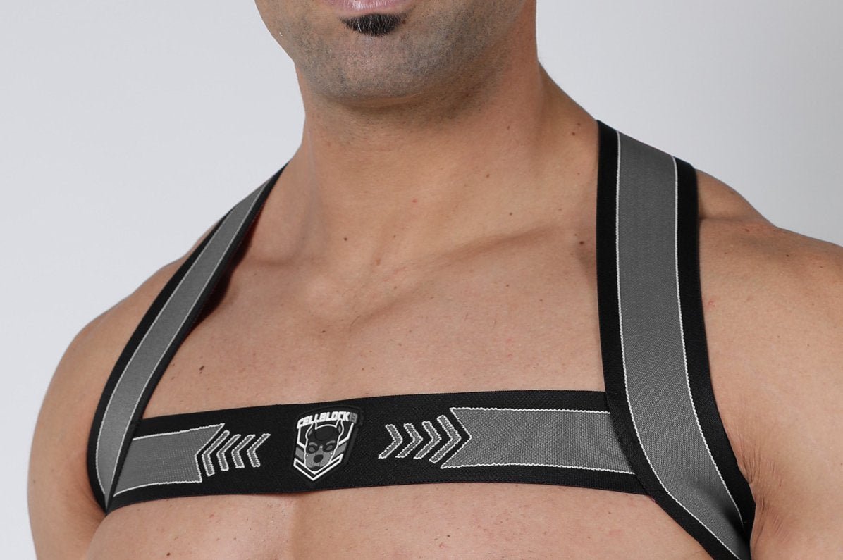 Cellblock 13 Kennel Club Spitfire Elastic Harness - Jockstraps.com