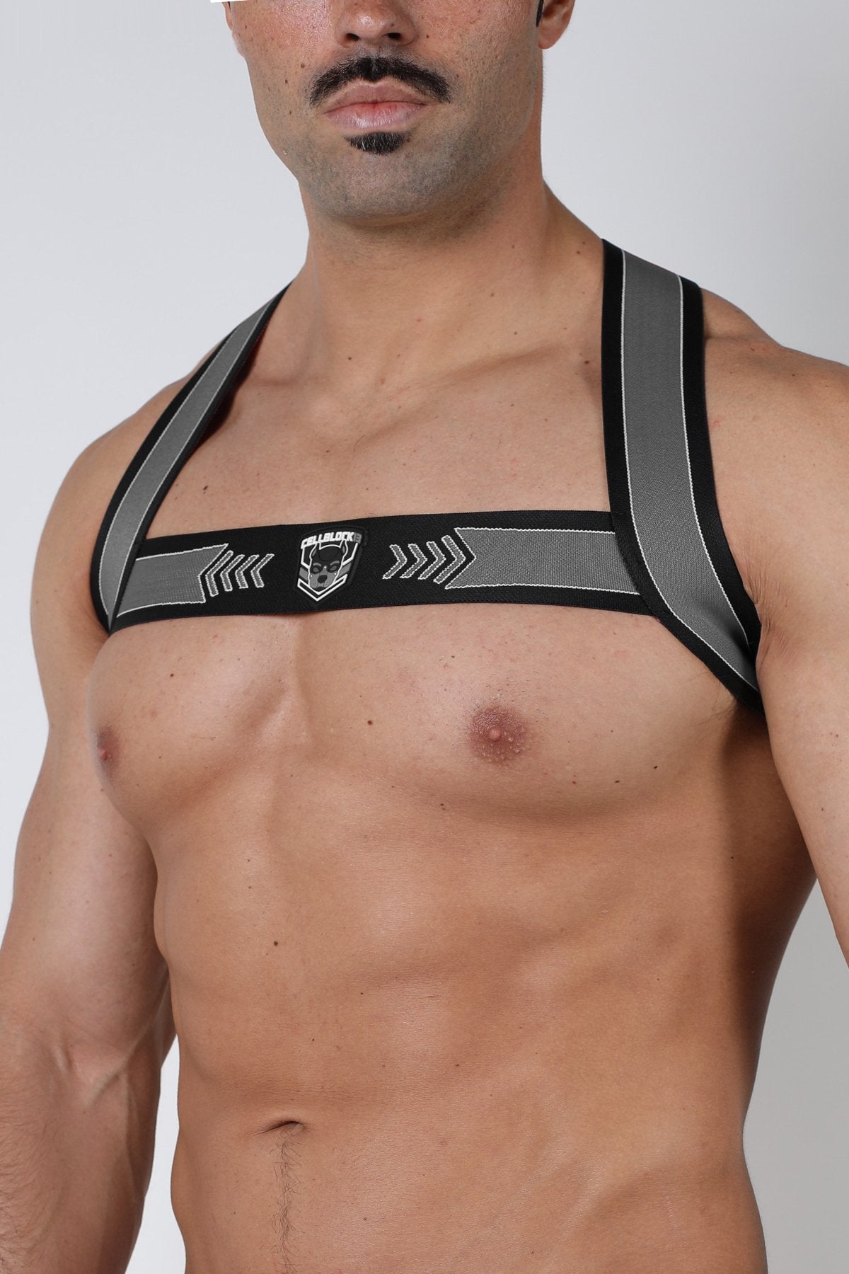 Cellblock 13 Kennel Club Spitfire Elastic Harness - Jockstraps.com