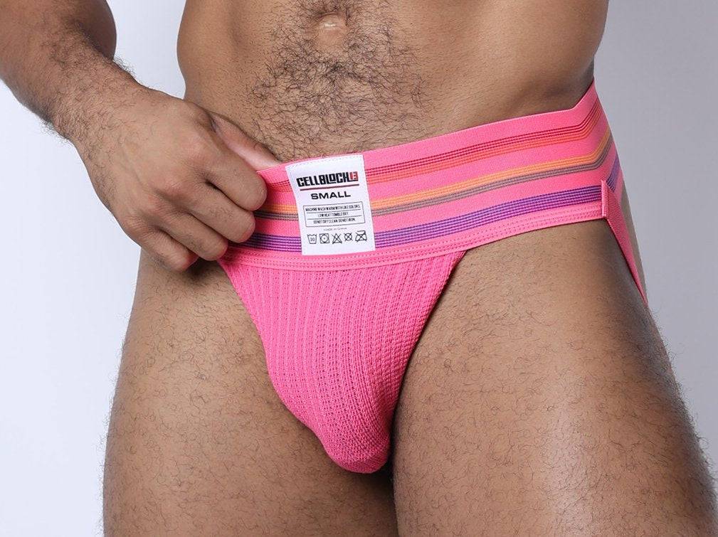 Cellblock 13 Tight End Pride Jockstrap - Jockstraps.com