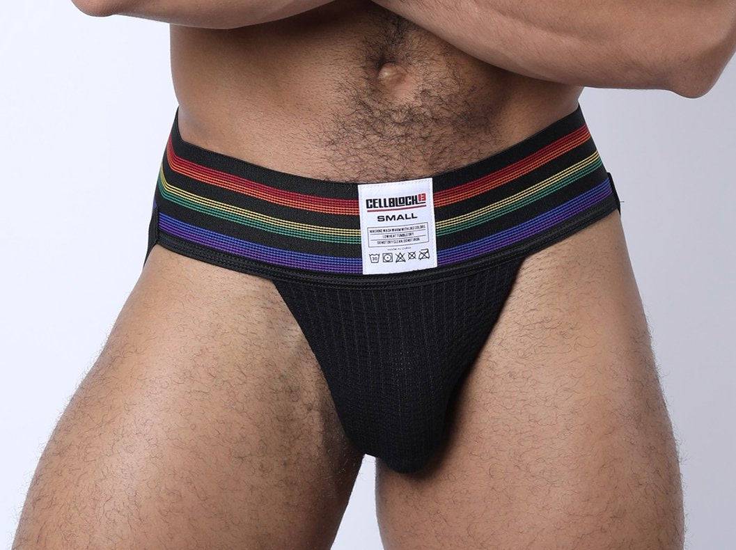 Cellblock 13 Tight End Pride Jockstrap - Jockstraps.com