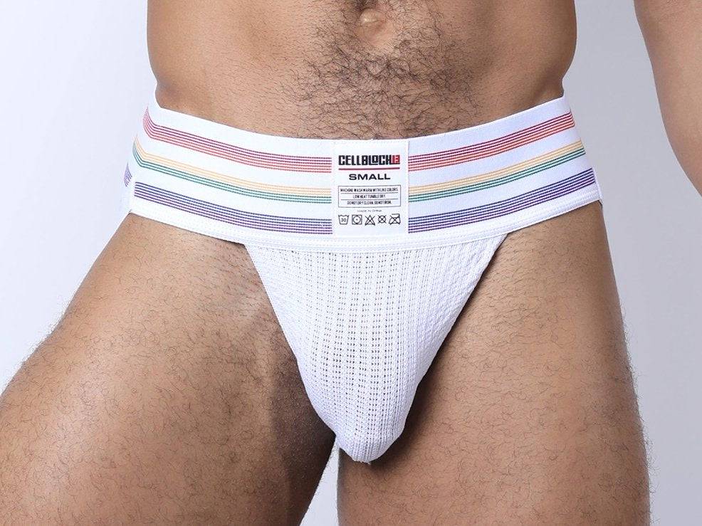 Cellblock 13 Tight End Pride Jockstrap - Jockstraps.com