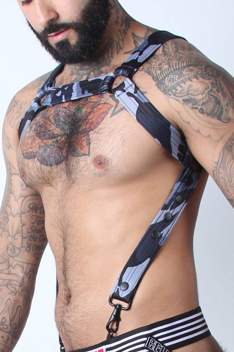 CellBlock Camo Cadet Neoprene Harness - Jockstraps.com