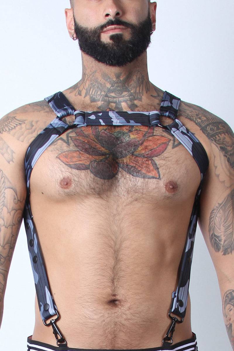 CellBlock Camo Cadet Neoprene Harness - Jockstraps.com