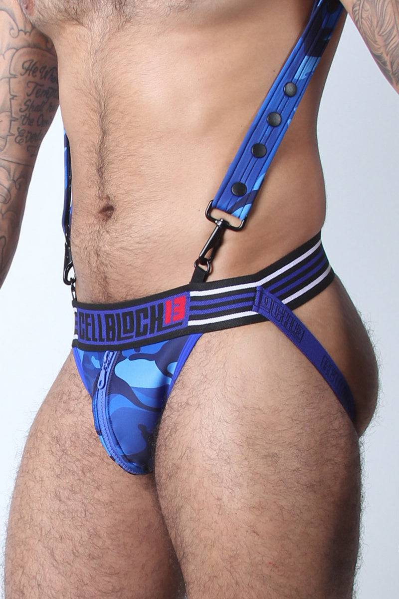 CellBlock Camo Cadet Zipper Jockstrap - Jockstraps.com