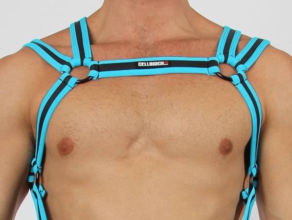CellBlock Trident Harness - Jockstraps.com