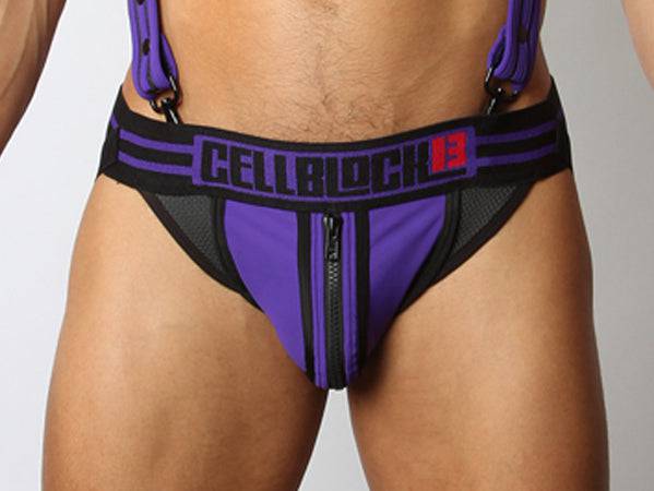 CellBlock Triple Threat Zipper Jockstrap - Jockstraps.com