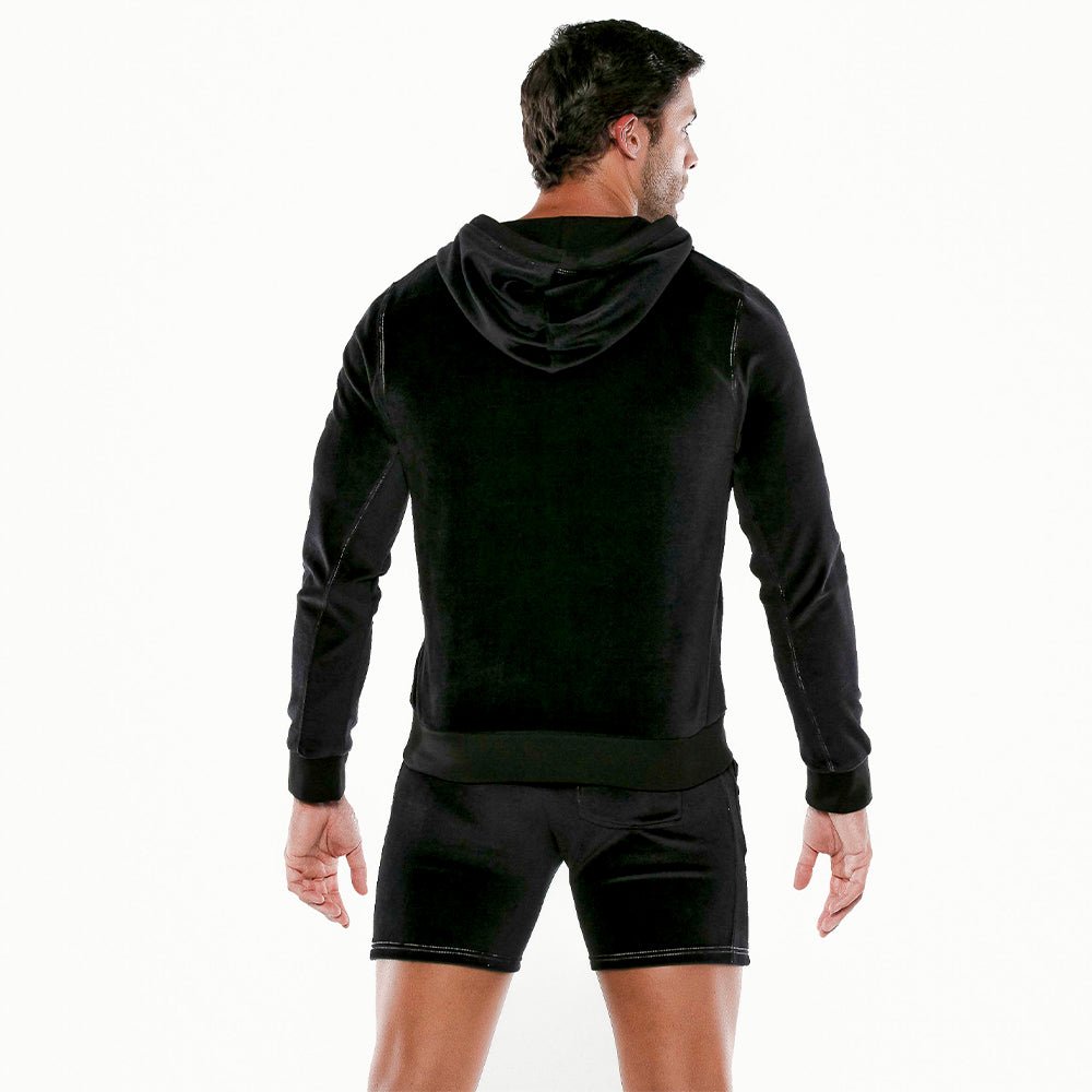 Code 22 Plush Velvet Hoodie - Jockstraps.com