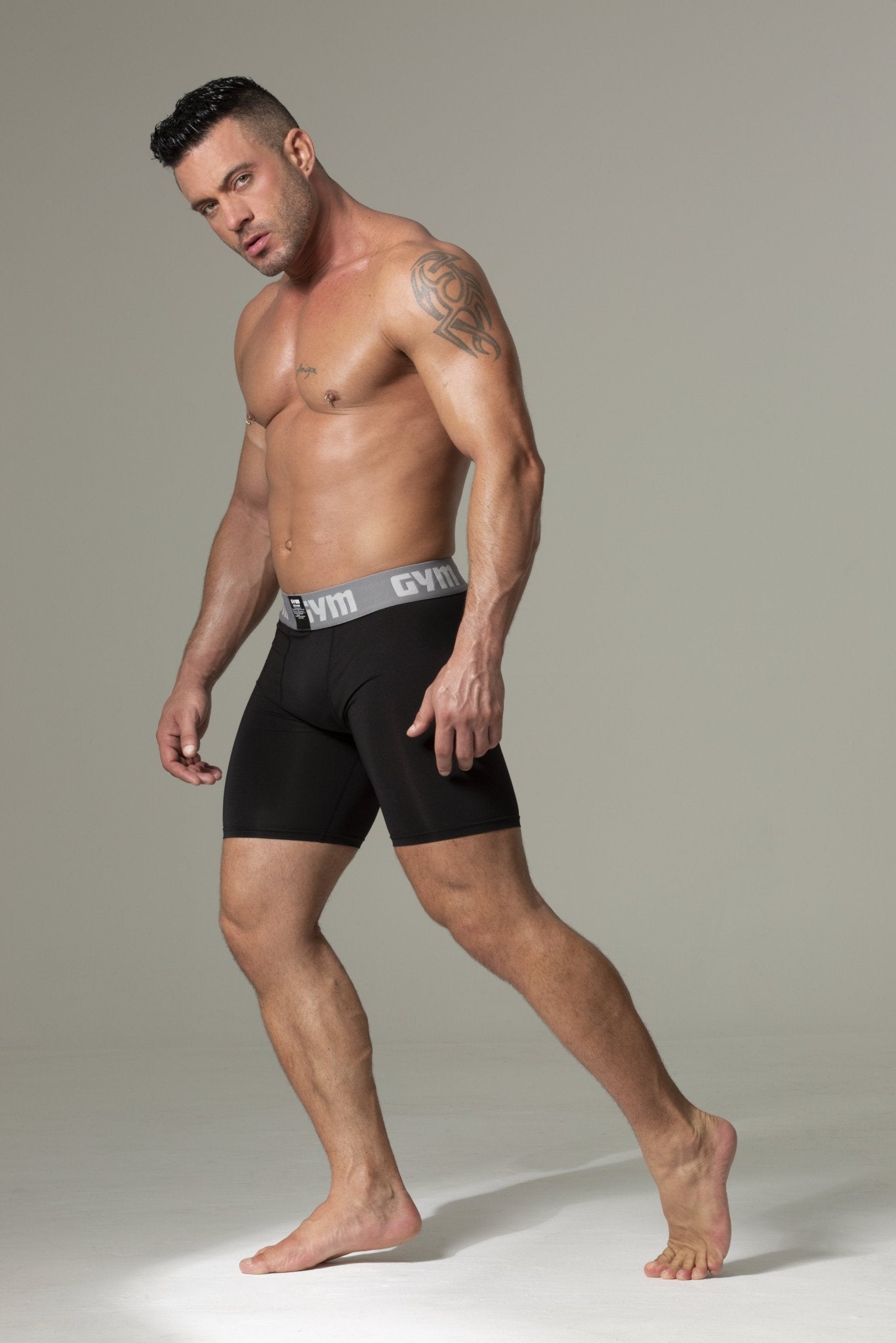 GYM Compression Short with Phone Pocket - Jockstraps.com