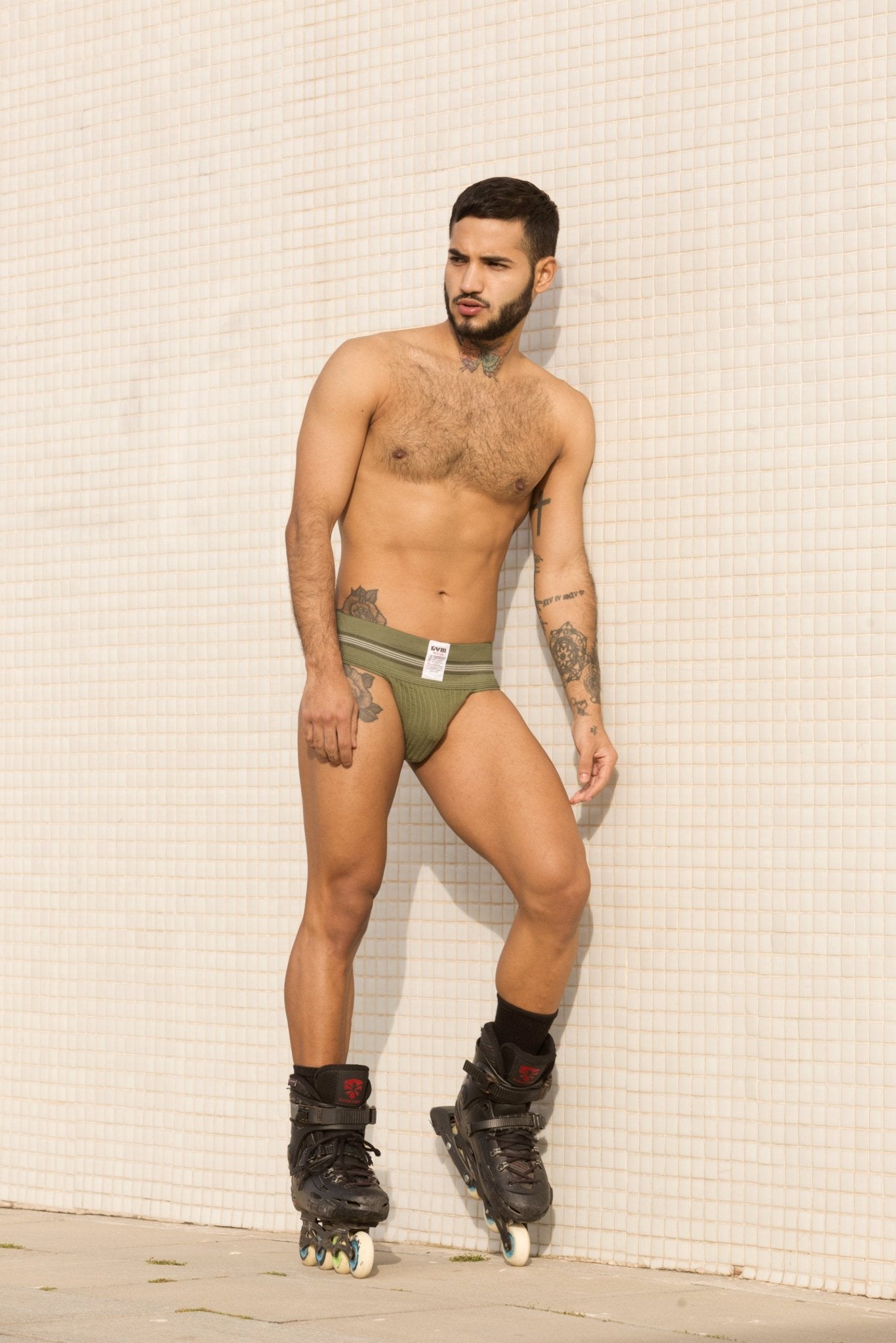 GYM Limited Edition Old School 2.0 Jockstrap with 3" Waistband (1-Pack) - Jockstraps.com