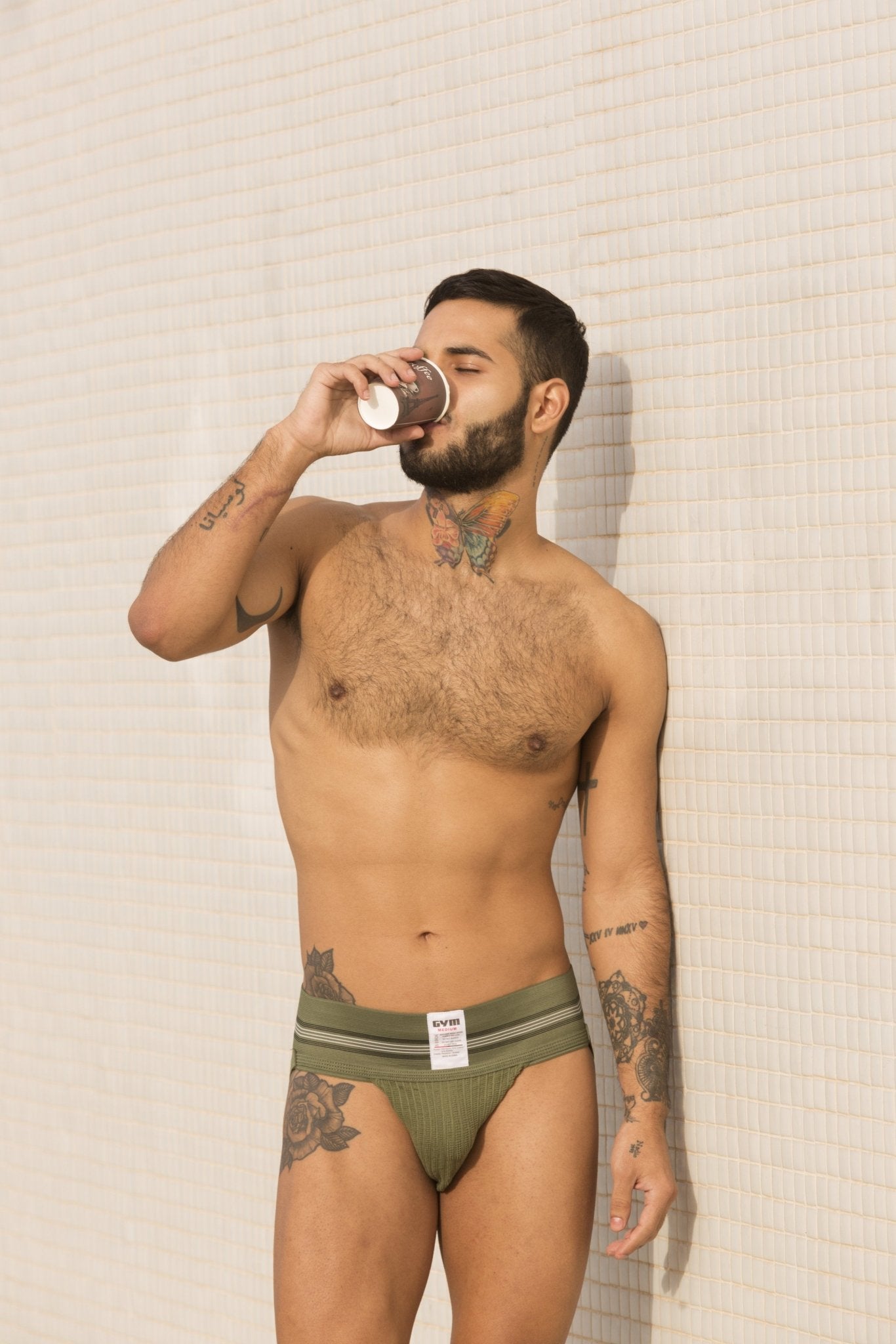 GYM Limited Edition Old School 2.0 Jockstrap with 3" Waistband (1-Pack) - Jockstraps.com