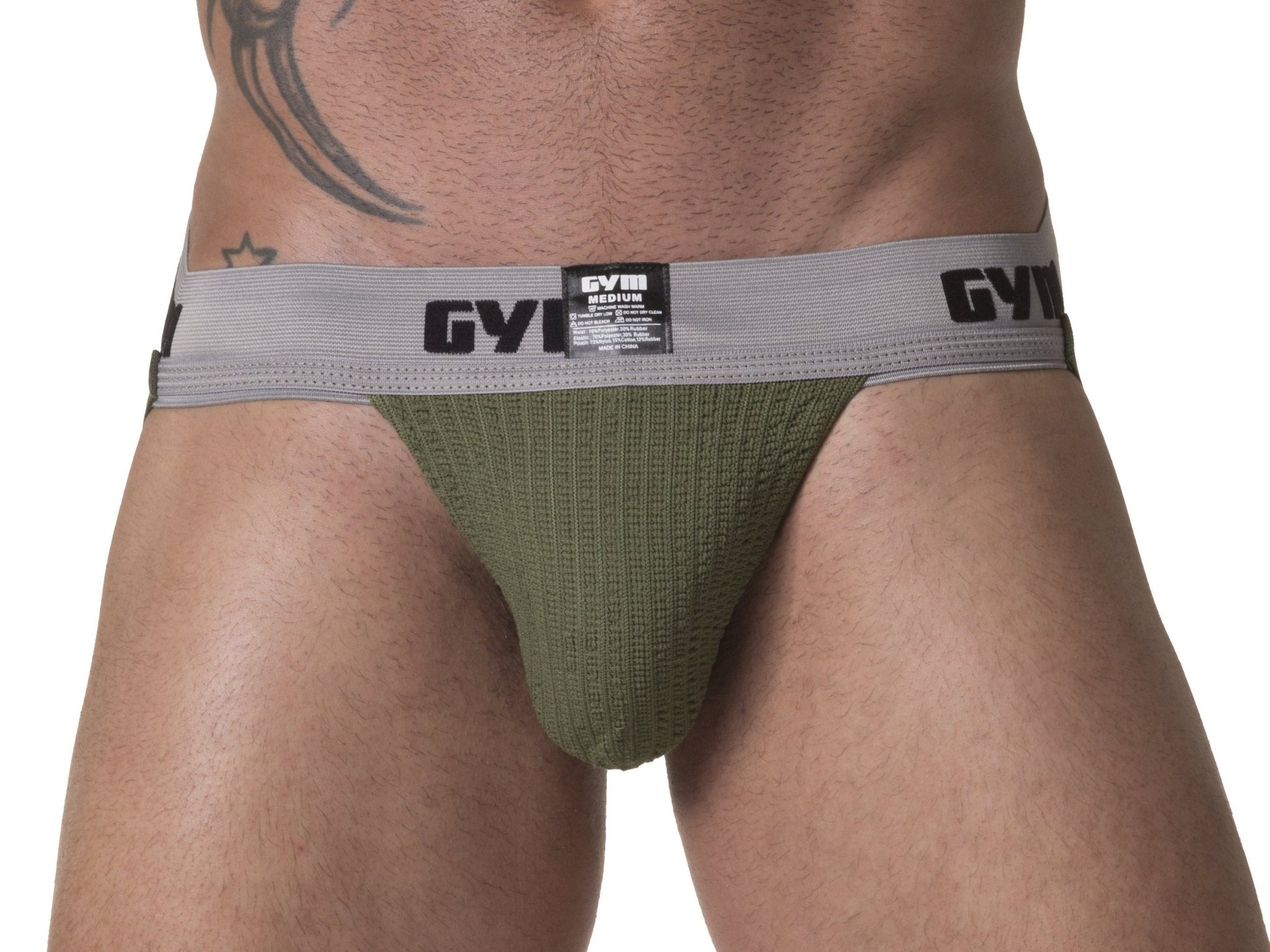 GYM Limited Edition Workout Jockstrap 2.0 with 2" Waistband (1-Pack) - Jockstraps.com