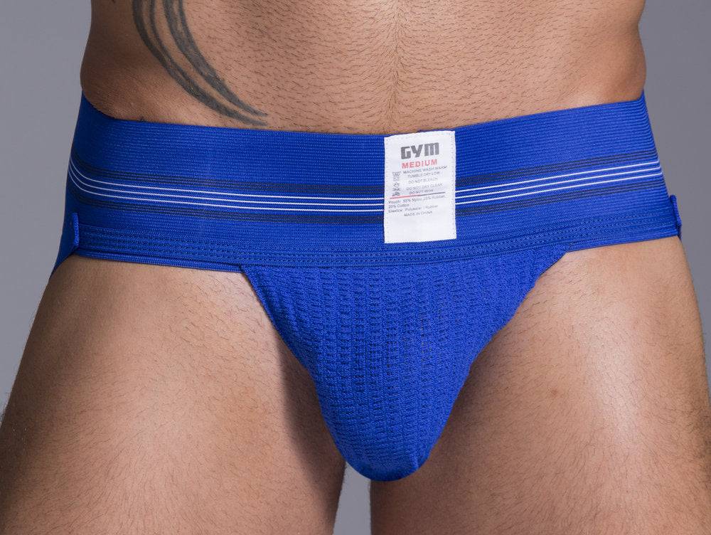 GYM Old School 2.0 Jockstrap with 3" Waistband (1-Pack) - Jockstraps.com