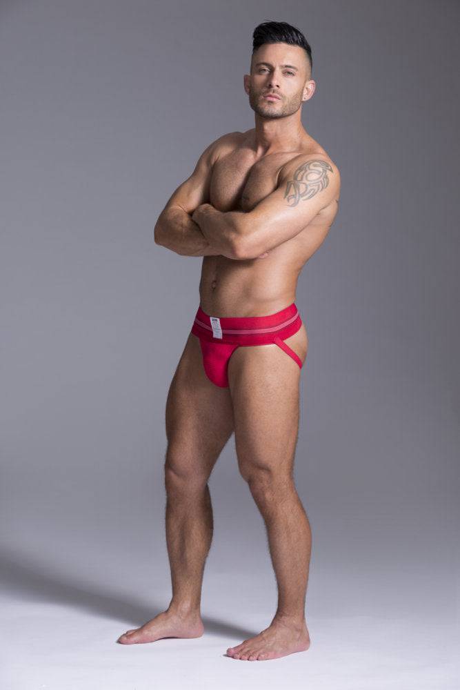 GYM Old School 2.0 Jockstrap with 3" Waistband (1-Pack) - Jockstraps.com