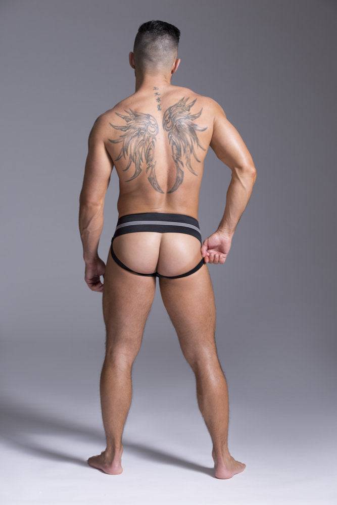 GYM Old School 2.0 Jockstrap with 3" Waistband (1-Pack) - Jockstraps.com