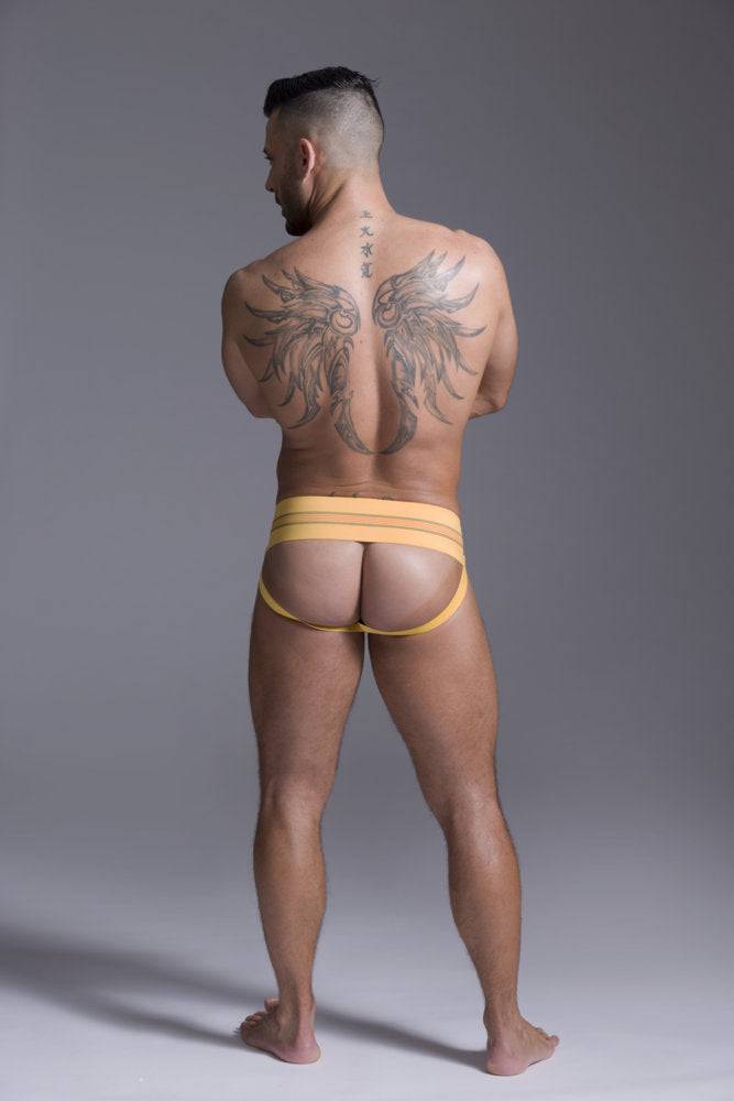 GYM Old School 2.0 Jockstrap with 3" Waistband (1-Pack) - Jockstraps.com