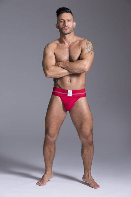 GYM Old School 2.0 Jockstrap with 3" Waistband (1-Pack) - Jockstraps.com