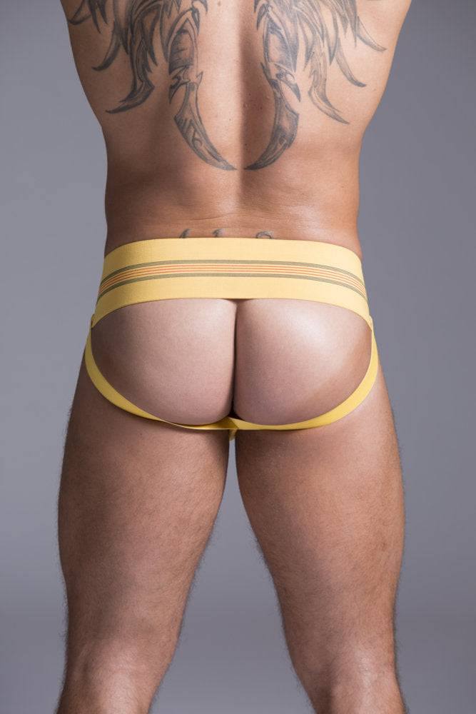 GYM Old School Jockstrap with 3" Waistband (1-Pack) GYM Jockstrap