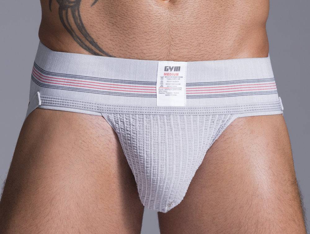 GYM Old School Jockstrap with 3" Waistband (1-Pack) GYM Jockstrap